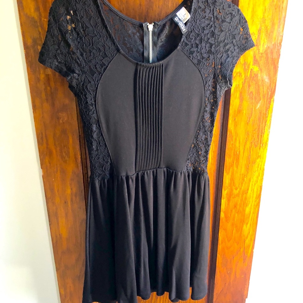 Divided by H&M Black Lace Dress, size S